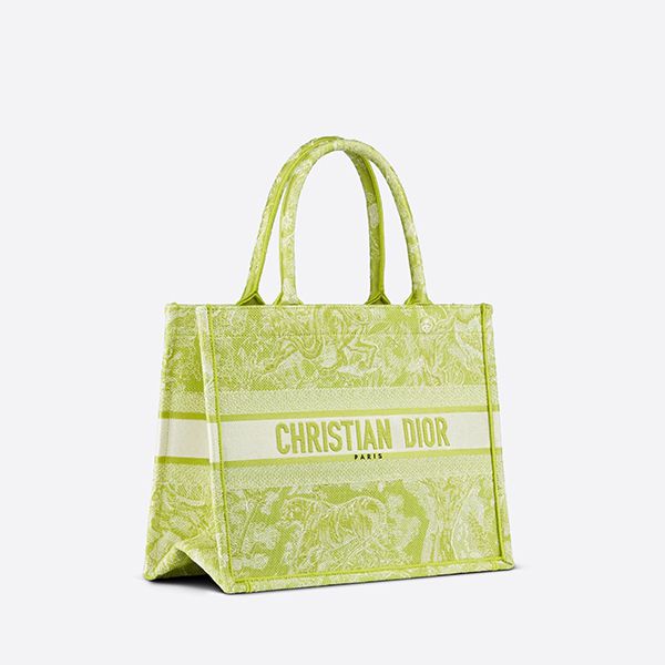 ☆ディオール☆ブック トートバッグ偽物 2色 刺繍 エンブロイダリー M1296ZRGO_M60E